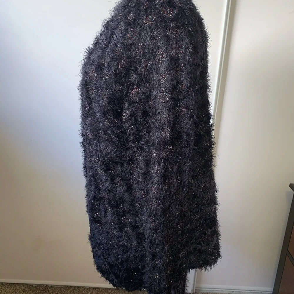 Alfani Eyelash Printed Cardigan Sweater‎